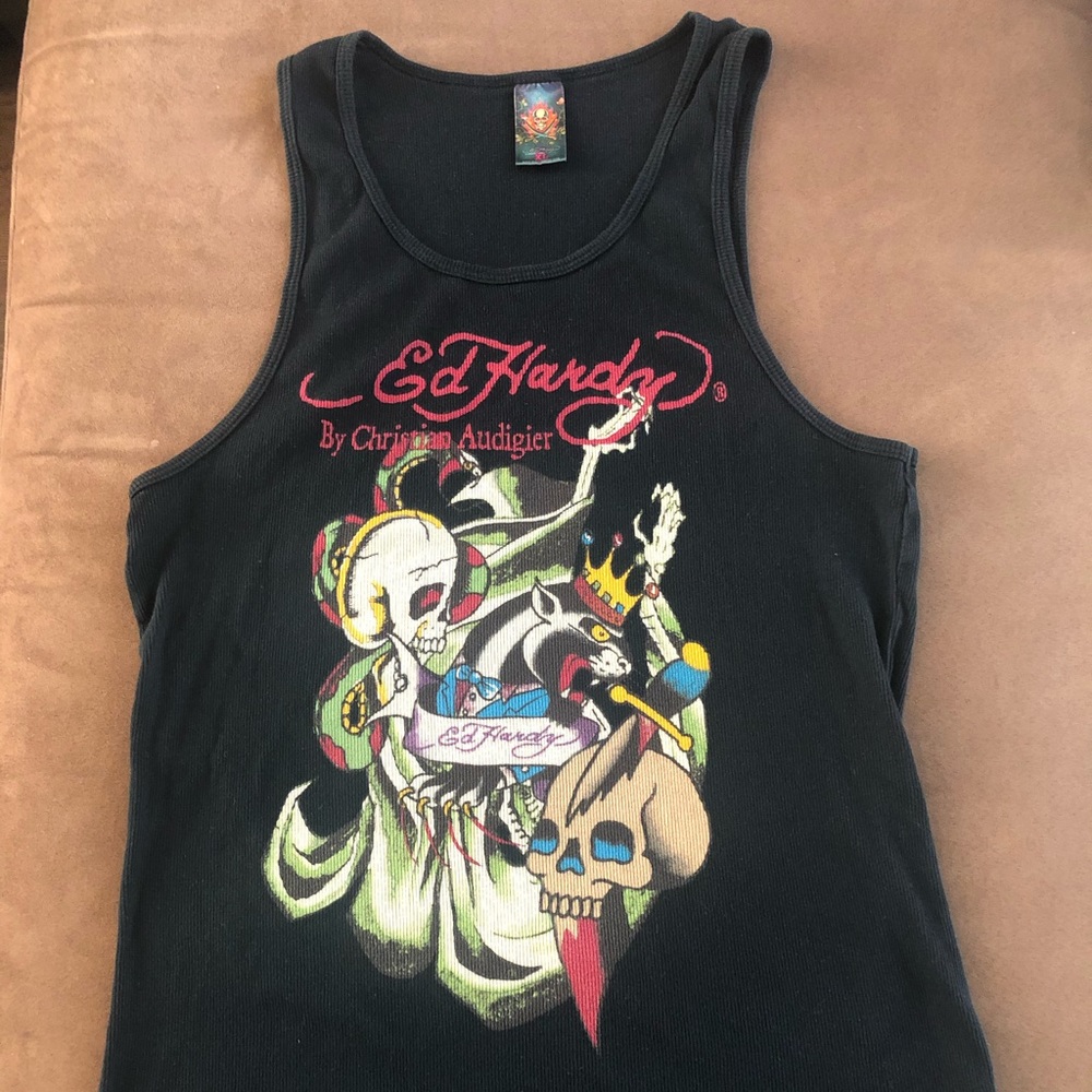 Authentic Ed Hardy Tank Shirt!